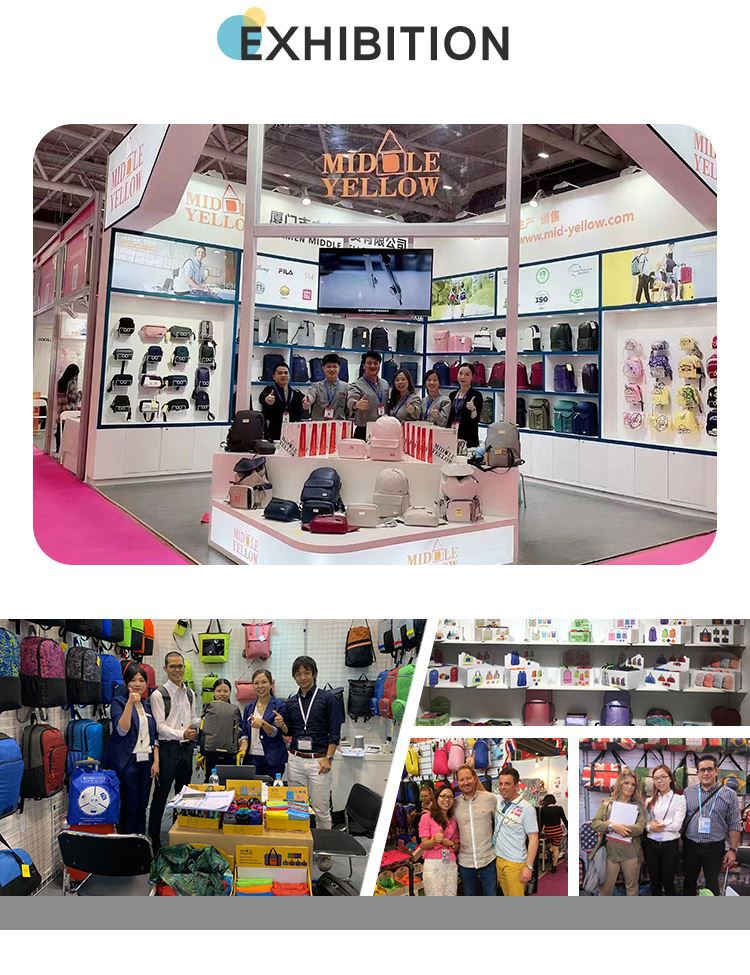 Zipper Closure Shopping Bag Exhibition