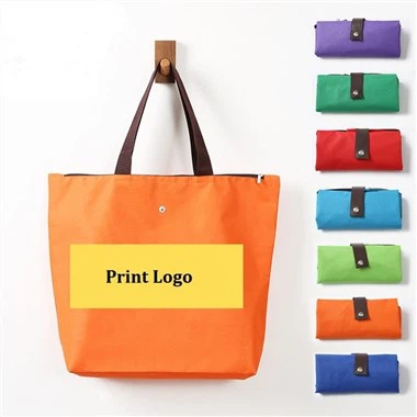 Hyrwyddo Bag Tote Polyester Plygadwy