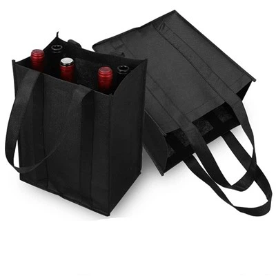 Bag Heb ei Wehyddu Ar Gyfer Potel Gwin